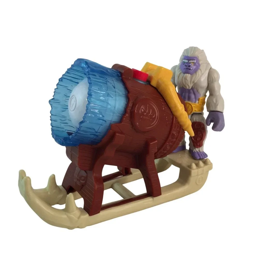 Fisher‎ Price Imaginext Ice Sleigh w/Yeti Figure and Snow Ball